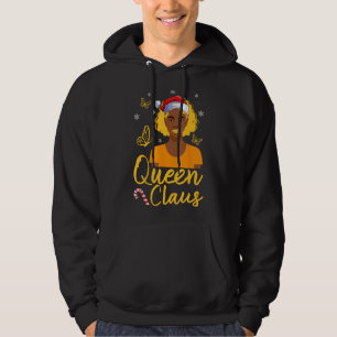 Veste À Capuche Black Melanin Africaine Afro Queen Claus Femmes Fi
