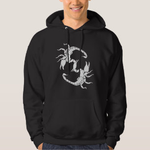 Veste À Capuche Black & White Letter S