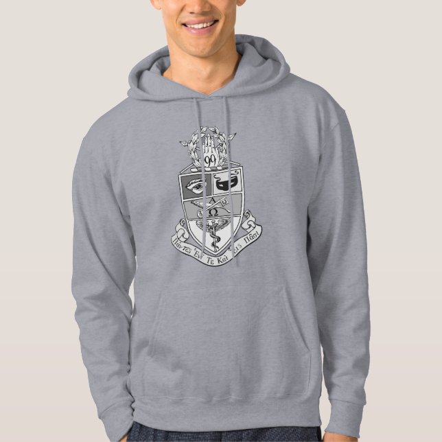 Veste À Capuche Blason de Kappa Psi (Devant)