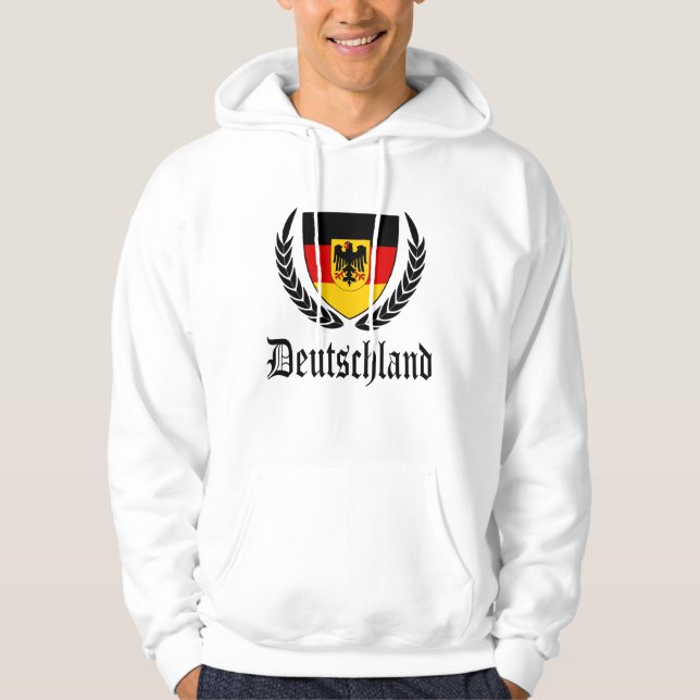 Veste À Capuche Blason de l'Allemagne (Devant)