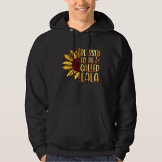 Veste À Capuche Blessed To Be Called Lala Cute Sunflower Mothers D