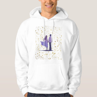 Veste À Capuche Blottissez-vous avec style : Couple romantique et