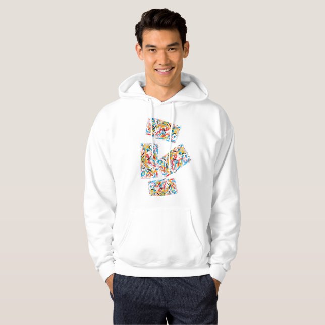 Veste À Capuche Blouson à blocs de positivité (Devant entier)