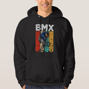 Veste À Capuche Bmx Extreme Sports Vintage Ours Bmx Rider Vélo