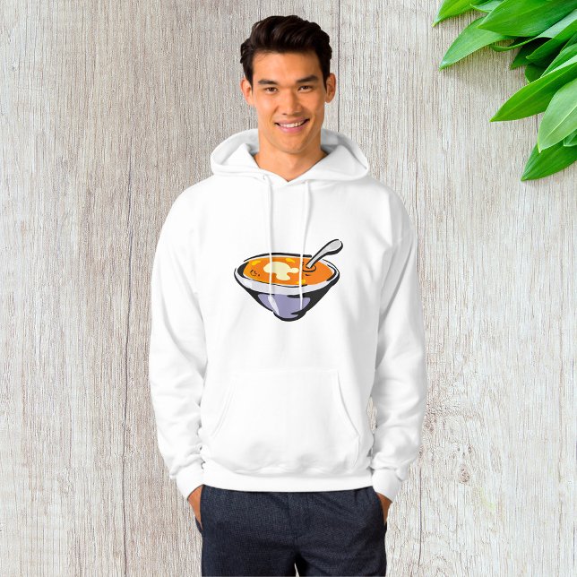 Veste À Capuche Bol de soupe de tomates avec cuillère (Créateur téléchargé)