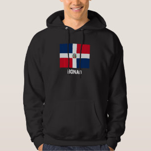 Veste À Capuche Bonao République dominicaine Drapeau Emblem Escudo