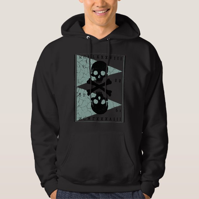 Veste À Capuche Bones and Skulls Pirate (Devant)