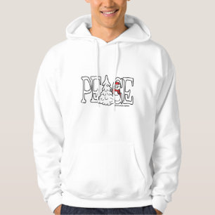 Veste À Capuche Bonhomme de neige de la paix