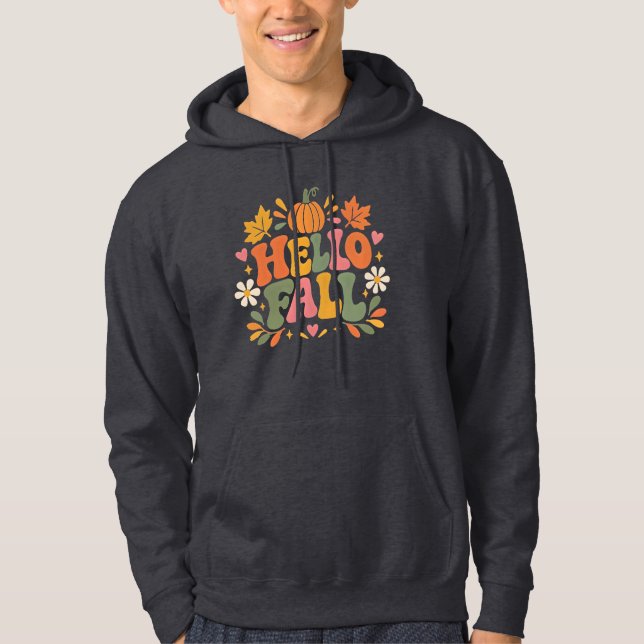 Veste À Capuche Bonjour Automne (Devant)
