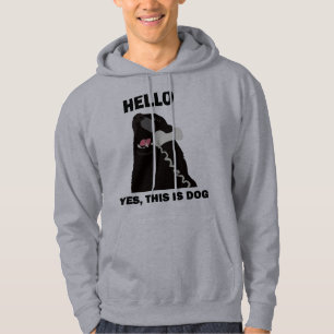 Veste À Capuche BONJOUR OUI C'EST téléphone de téléphone de CH