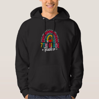 Veste À Capuche Bonjour Septième Année Retour À L'École Teac Enfan