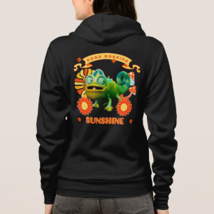 Veste À Capuche Bonjour Soleil Lézard Drôle