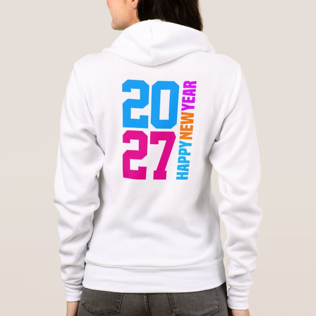 Veste À Capuche Bonne année 2027 (Dos)