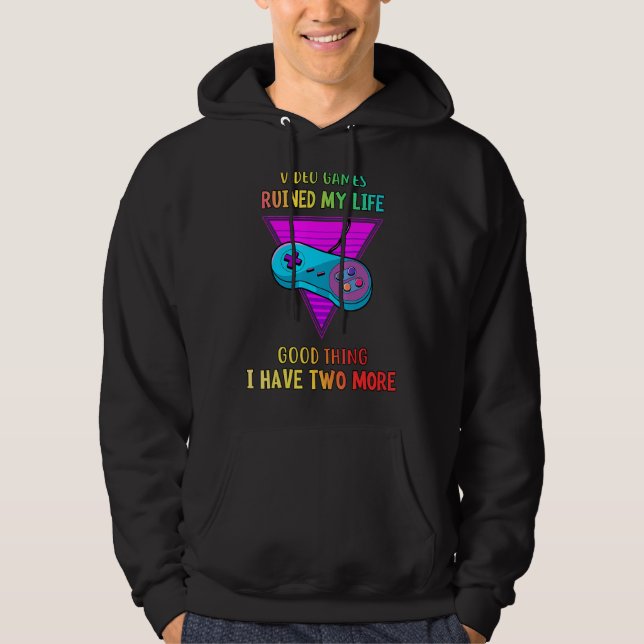 Veste À Capuche Bonne Chose J'Ai Deux Pun De Sarcasme De Plus (Devant)