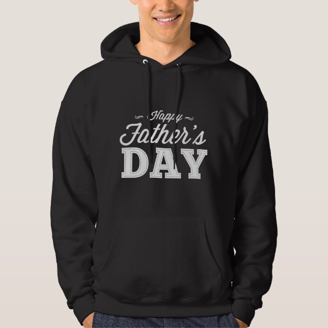 Veste À Capuche Bonne fête des pères (Devant)