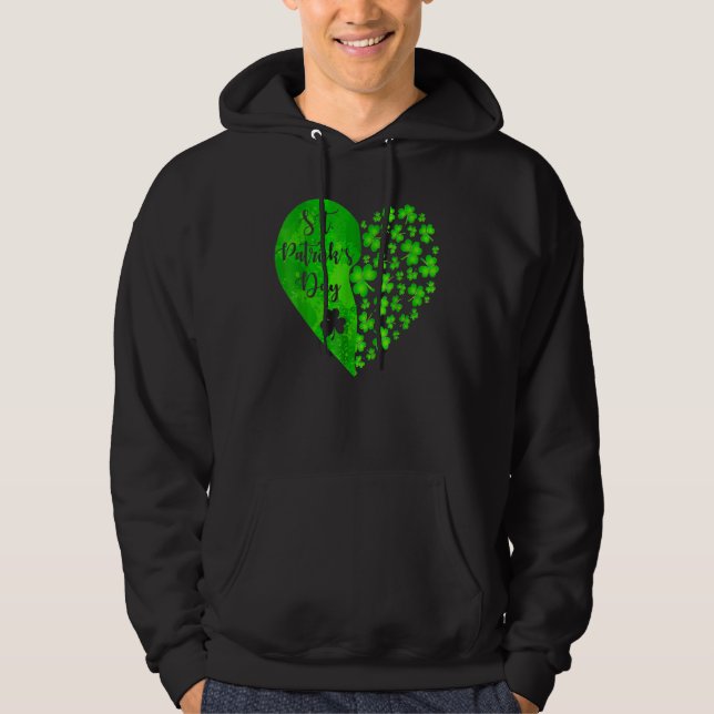 Veste À Capuche Bonne St Patrick's Day Drôle Saint Patrick Irish G (Devant)