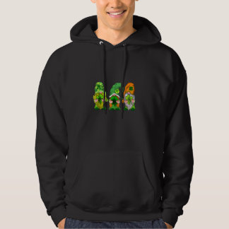 Veste À Capuche Bonne St Patrick's Day Trois Gnomes Shamrock