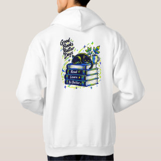 Veste À Capuche Bons Livres Meilleurs Jours