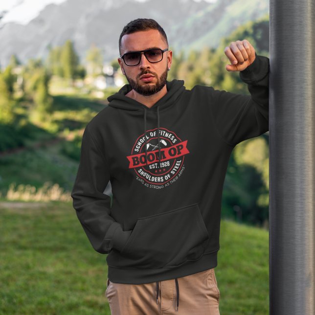 Veste À Capuche Boom Op School of Fitness (Créateur téléchargé)