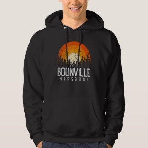 Veste À Capuche Boonville Missouri MO   Rétro Vintage 70s 80s 90s 