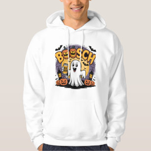 Veste À Capuche Boosch Funny Halloween design fantôme