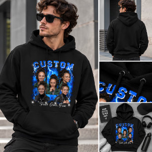 Veste À Capuche Bootleg de photo personnalisé