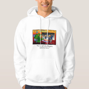 Veste À Capuche Bootleg Operation Funny Cartoon Tee - shirts et ca