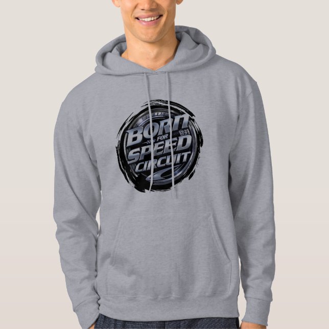 Veste À Capuche Born for Speed Circuit Architecture Hoodie – Racin (Devant)