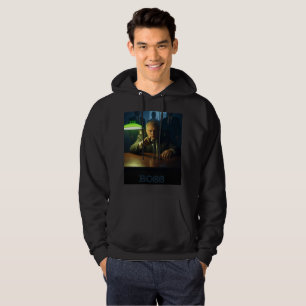 Veste À Capuche Boss avec textos hommes à capuchon noir sweatshirt