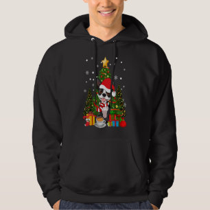 Veste À Capuche Boston Terrier Chien Noël Est Café-Cadeau Lumière