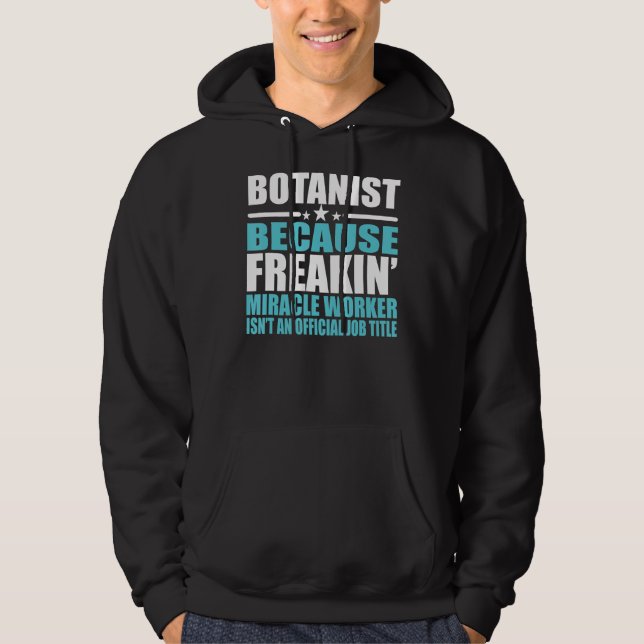 Veste À Capuche Botaniste Pour Coworker (Devant)