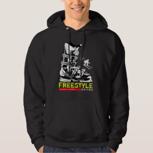 Veste À Capuche Botte de ski de sweatshirt de sport d'hiver de ski