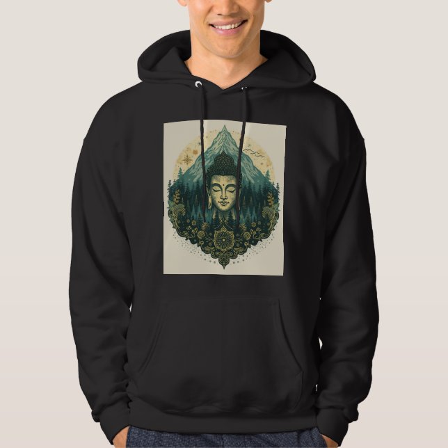 Veste À Capuche Bouddha (Devant)
