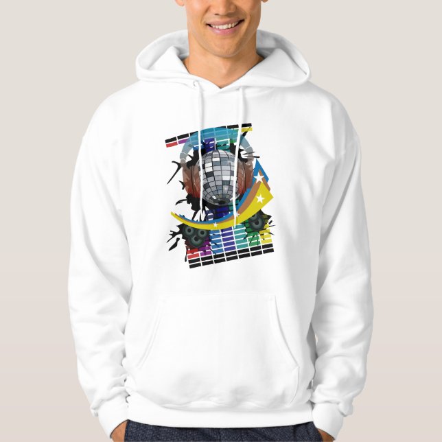 Veste À Capuche Boule de miroir (Devant)