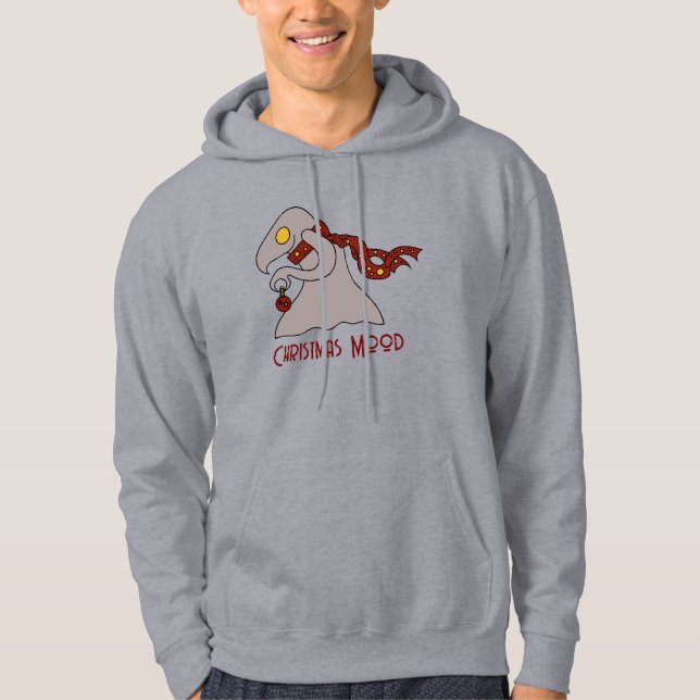Veste À Capuche Boule de Noël monstre mignon (Devant)
