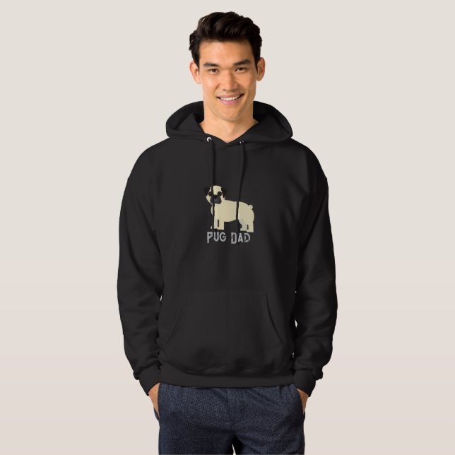 Veste À Capuche Bouledogue français (Devant entier)