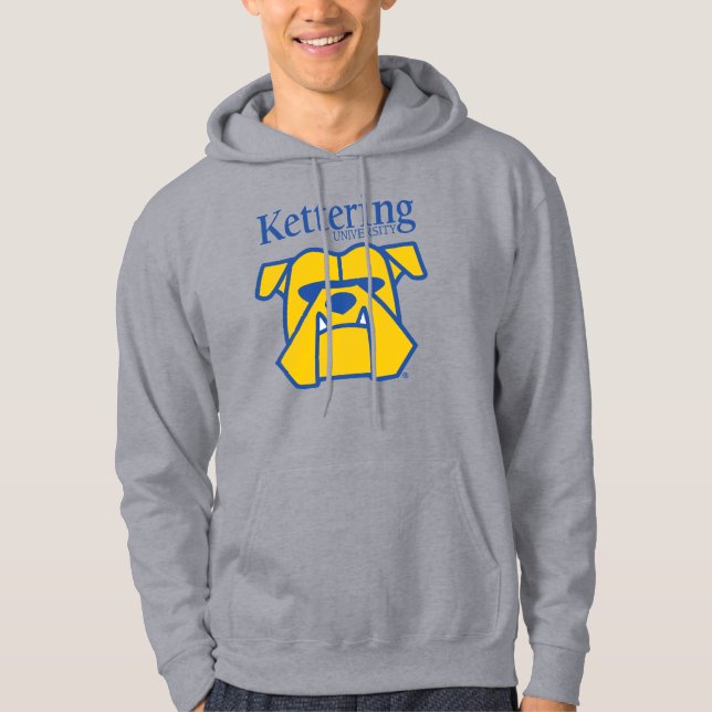 Veste À Capuche Bouledogues de l'Université Kettering (Devant)