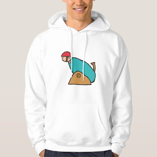 Veste À Capuche Boulet de canon humain (Devant)