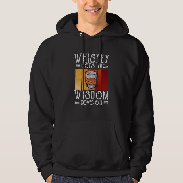 Veste À Capuche Bourbon Whisky Entre La Sagesse Sort  1 (Devant)