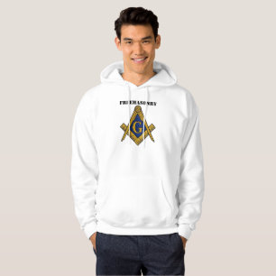 Veste À Capuche Boussole de maçonnerie et maçonnerie Carré