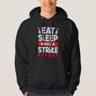 Veste À Capuche Bowling Manger Dormir Faire Une Grève Répéter Bolw