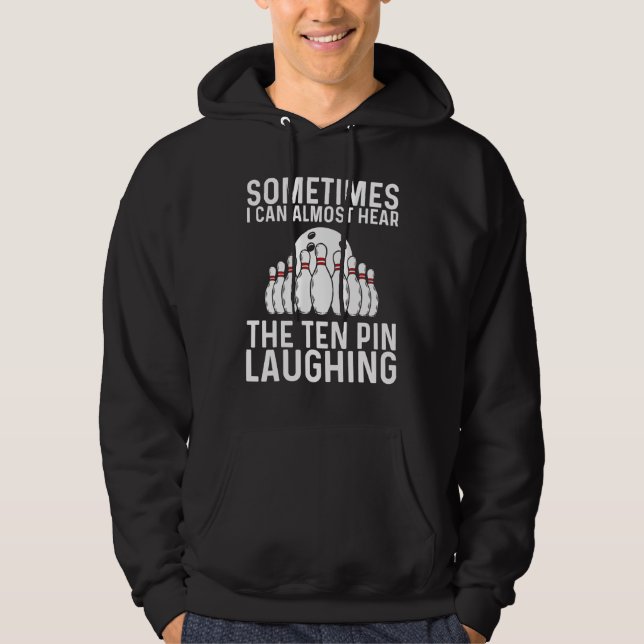 Veste À Capuche Bowling Pour Hommes Femmes Bowling Joueur Bowler 1 (Devant)