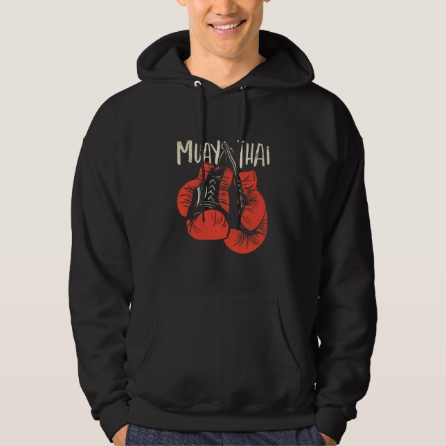 Veste À Capuche Boxe de Muay Thai (Devant)