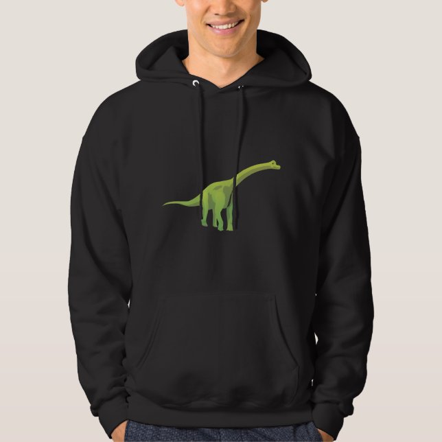 Veste À Capuche Brachiosaure Dinosaure (Devant)