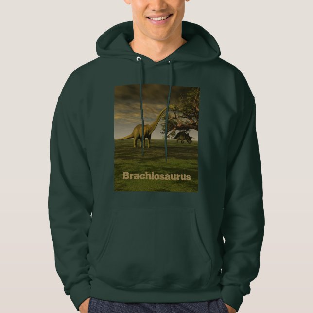 Veste À Capuche Brachiosaurus personnalisé (Devant)