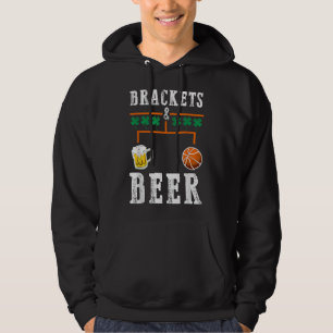 Veste À Capuche Brackets et la Marche de la bière Basketball Colle