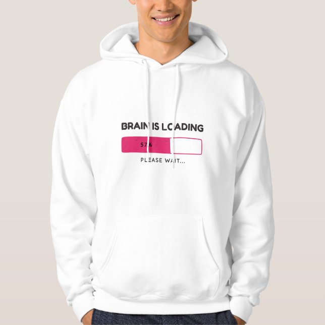 Veste À Capuche Brain is loading, please wait (Devant)