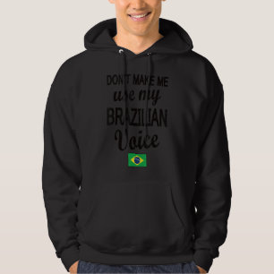 Veste À Capuche Brésil, drapeau du Brésil, racines brésiliennes