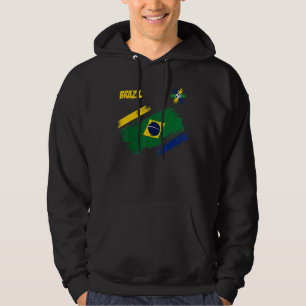 Veste À Capuche Brésil Football Brésil Brésil Brésil National F