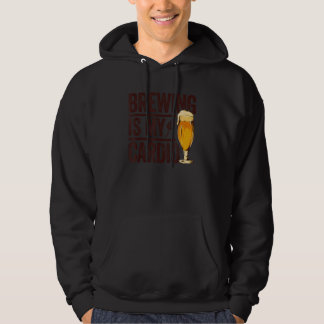 Veste À Capuche Brewing Is My Cardio Homebrewing Craftbeer Brewery